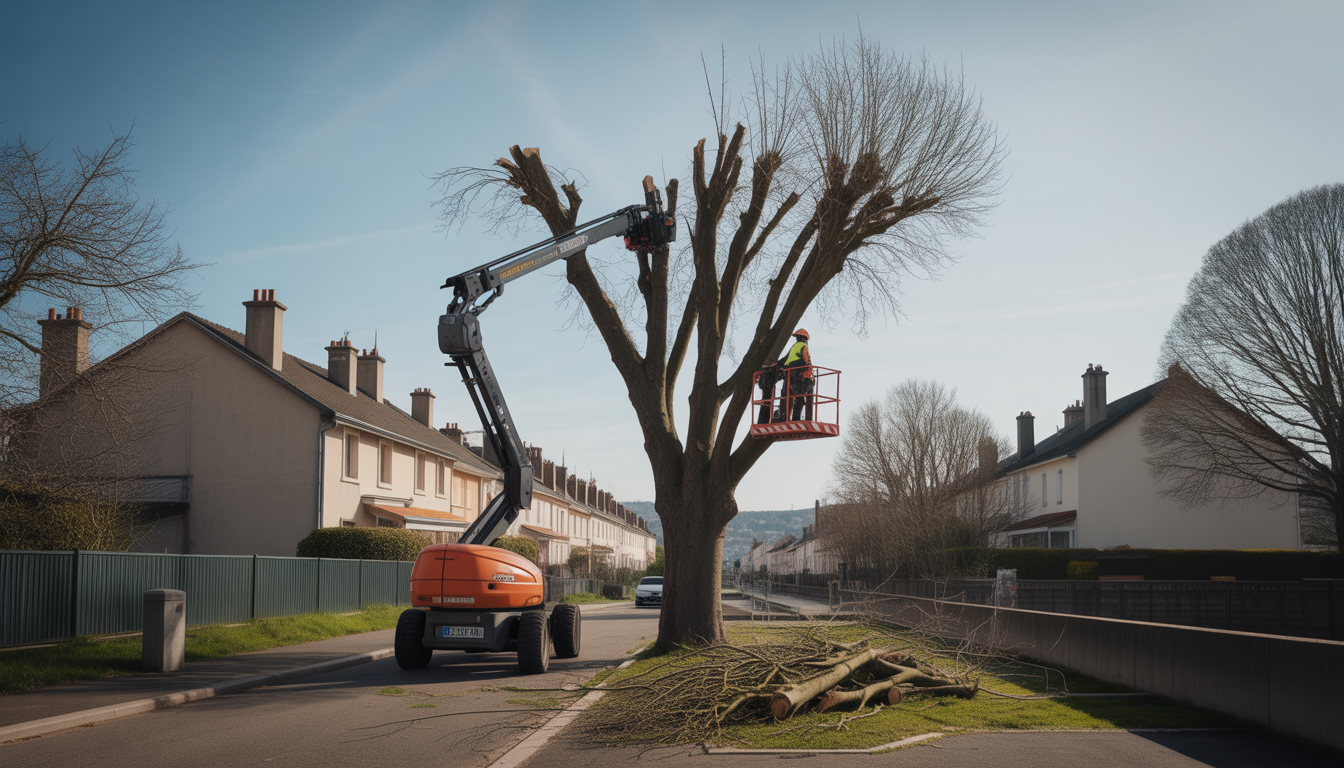 élagage arbre particulier Lyon ouest lyonnais tarif 2025 2026 - Charmille Elagage