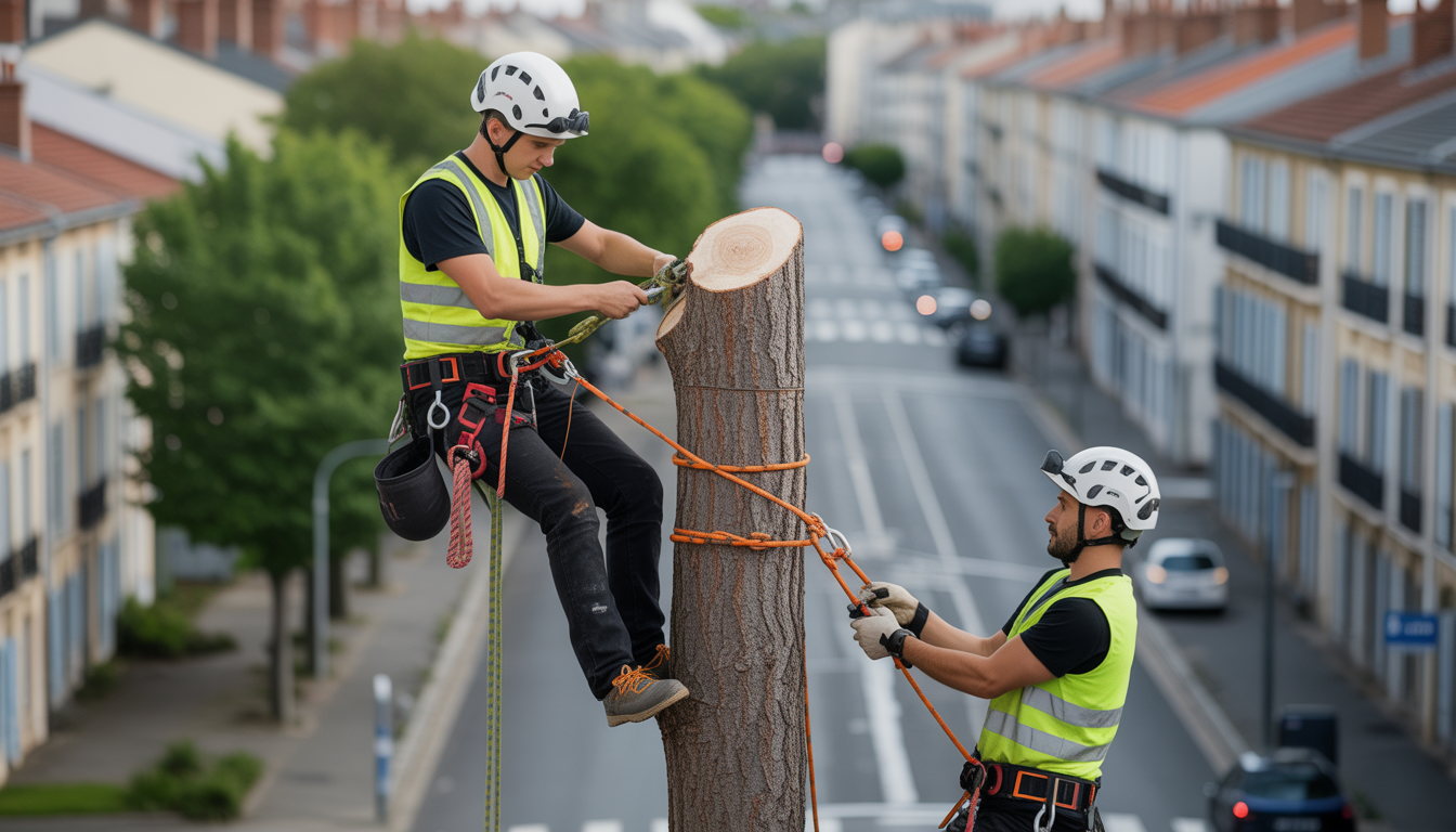 élagage arbre agglomération lyonnaise - Charmille Elagage