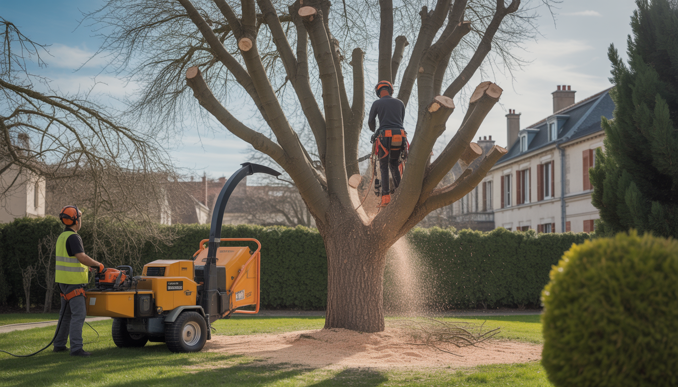 élagueur particulier élagage arbre Lyon 8e arrondissement - Charmille Elagage