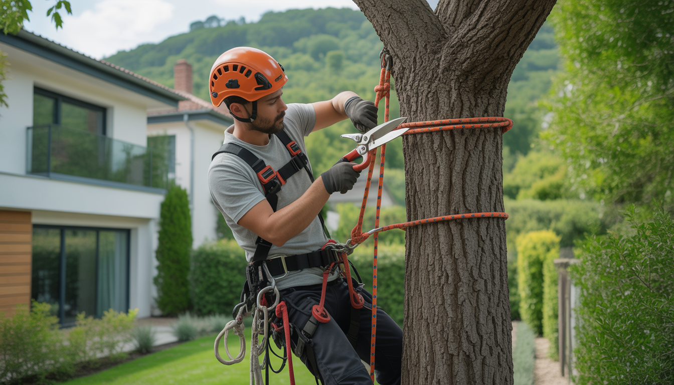 élagage arbre particulier Lyon - Charmille Elagage