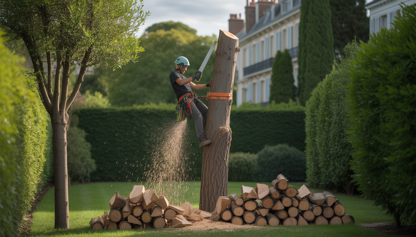 élagueur professionnel particulier élagage arbre Lyon 69 - Charmille Elagage