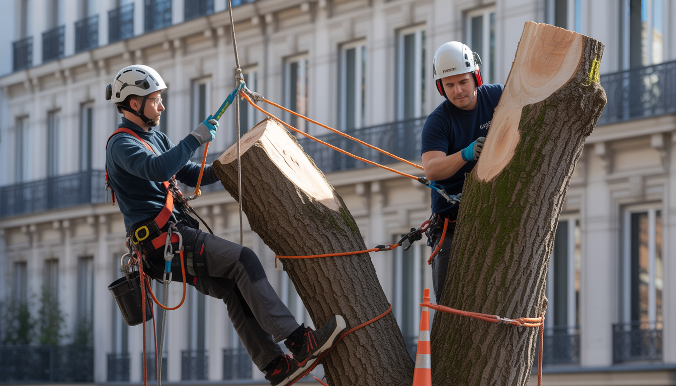 élagage arbre Lyon - Charmille Elagage